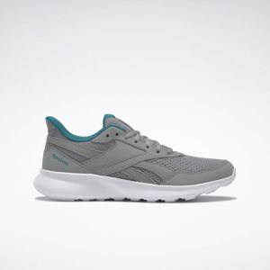 Buty Do Biegania Damskie Reebok Quick Motion 2.0 Szare/Turkusowe/Białe PL 64MOXWN